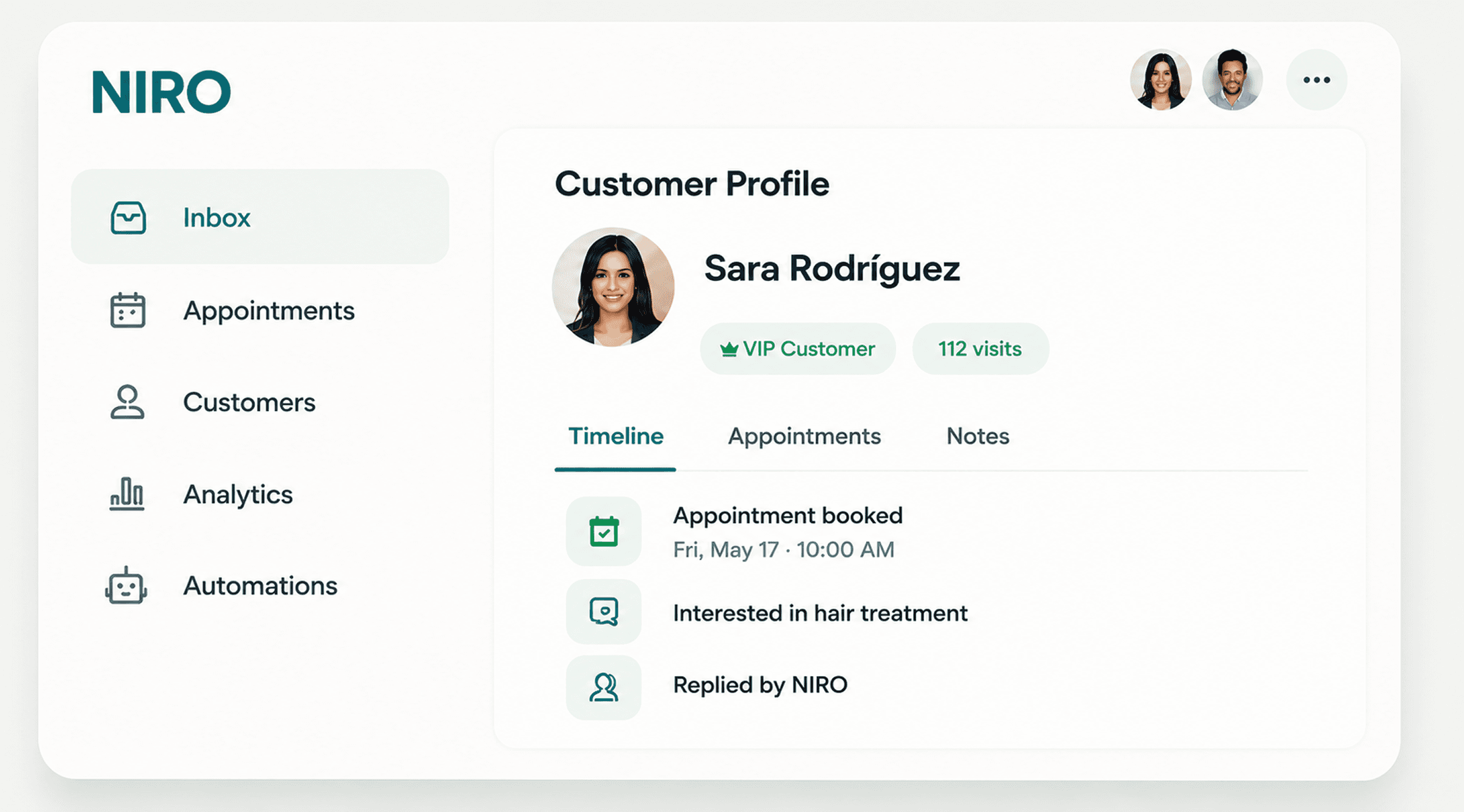Your business, always up to date.